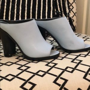 Nasty Gal open toe mules